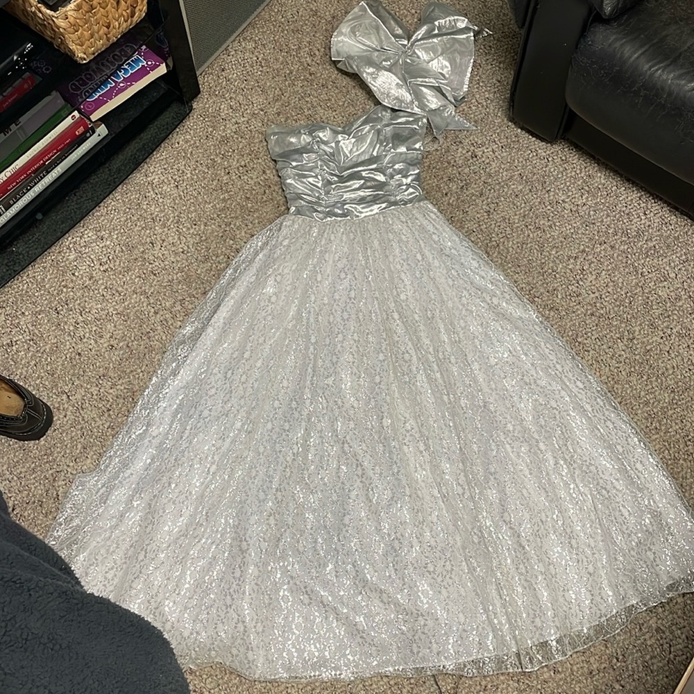 Vintage 80s formal dress